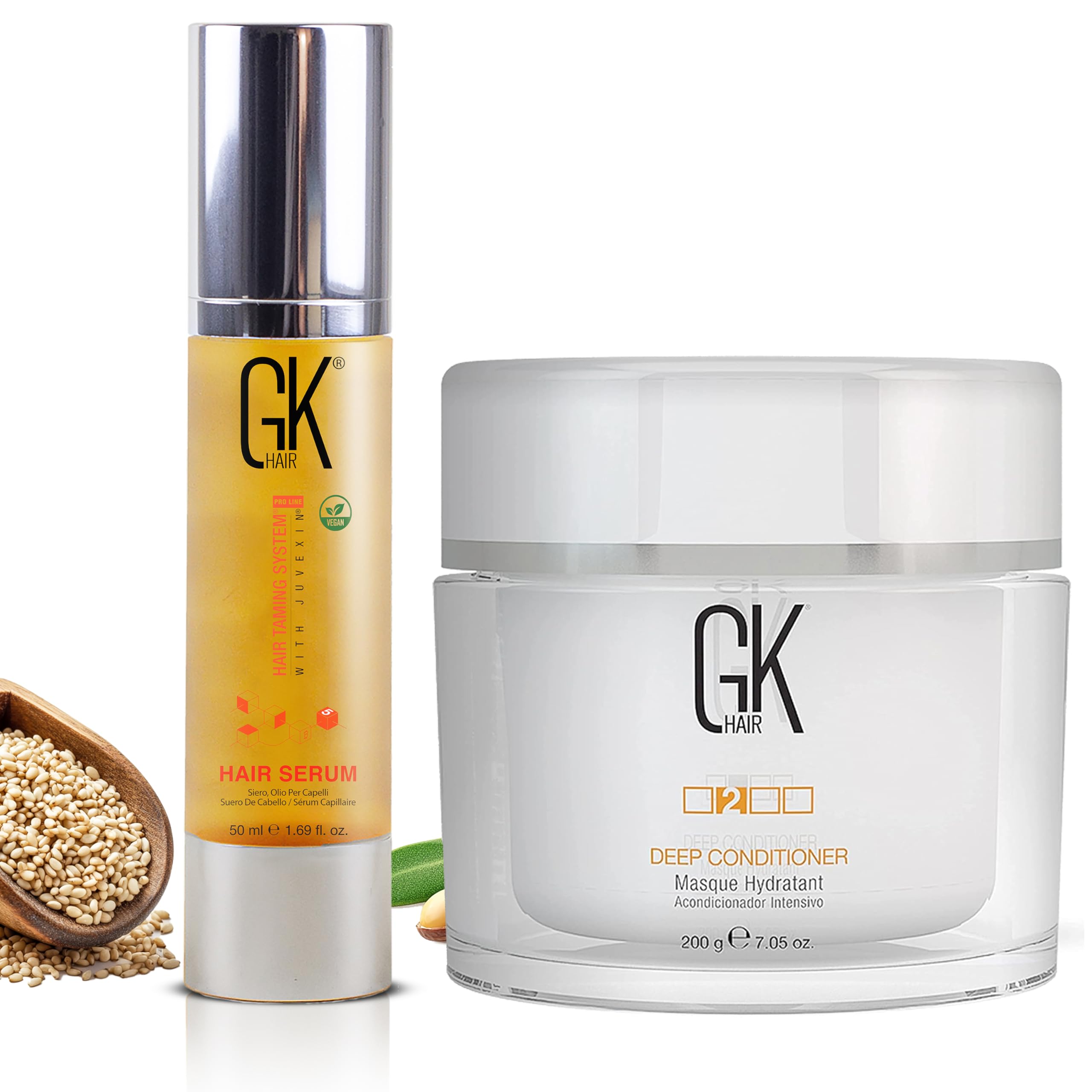 Amazon.com: GK HAIR Global Keratin Organic Argan Oil Hair Serum